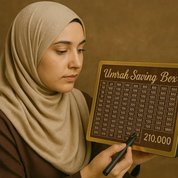 Umrah Saving Box | Save Step by Step for Your Spiritual Journey